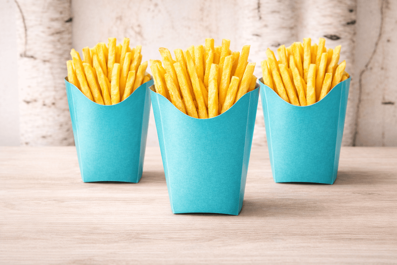 Büyük Boy Patates Kızartması Kutusu